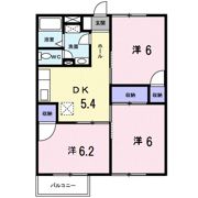 ニューエルディムHISAの間取り画像