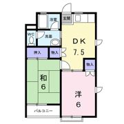 コーポMの間取り画像