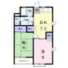 コーポMの間取り画像
