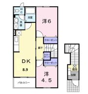 オードリーの間取り画像