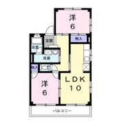 浅野ハイツの間取り画像