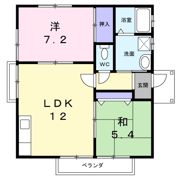 メゾンみやびDの間取り画像