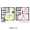 メゾンソレイユB棟の間取り画像