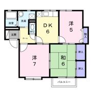 グレイスコートⅠの間取り画像