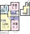 オルゴールCの間取り画像