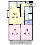 エステート純の間取り画像