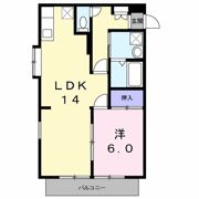 エステート純の間取り画像