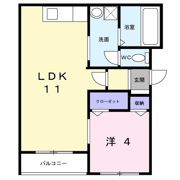 アーグラスBの間取り画像