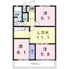 NORTH LANDⅡの間取り画像