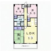 コージィコートナカムラの間取り画像