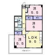 コージィコートナカムラの間取り画像