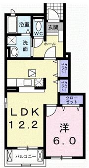raffine Aの間取り画像