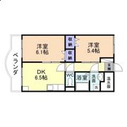 スカイコートパレスの間取り画像