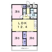 LANDHOUSEnakaneの間取り画像