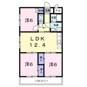 LANDHOUSEnakaneの間取り画像