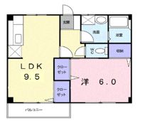 北ノ前ハイツの間取り画像
