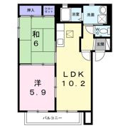 ピエス赤井Aの間取り画像