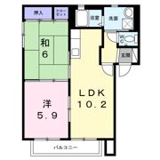 ピエス赤井Bの間取り画像