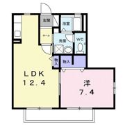 ピエス赤井Dの間取り画像