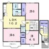 クレストール21Aの間取り画像