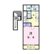 フォルトーナⅥの間取り画像