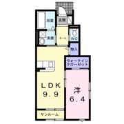 フォルトーナⅦの間取り画像