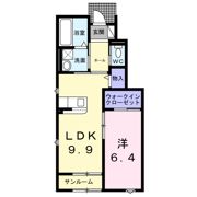 フォルトーナⅦの間取り画像