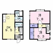 メゾネットしをんBの間取り画像