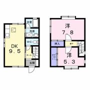 メゾネットしをんDの間取り画像