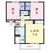 アルタイル梅美台の間取り画像