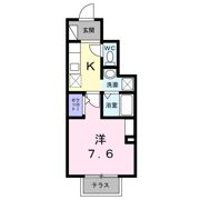 ベルオーブⅡの間取り画像