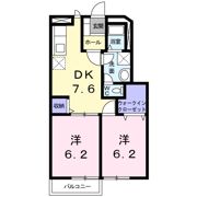 メゾンアヴェニールBの間取り画像