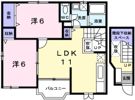 はくや西高洲の間取り画像