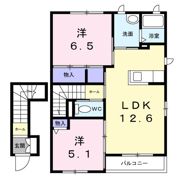 ヴィクトワールの間取り画像