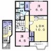 ソレアードAの間取り画像