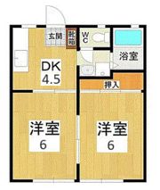 シティハイツAMAGAIの間取り画像