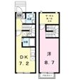 ルミエールキューブAの間取り画像