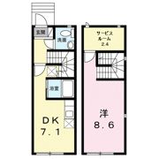 ルミエールキューブCの間取り画像