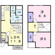 ミレニアムⅠの間取り画像