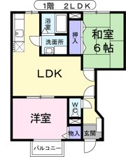ミレニアムⅡの間取り画像