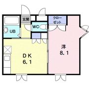 ツインパレスさくら台Northの間取り画像