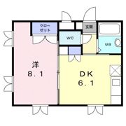 ツインパレスさくら台Southの間取り画像