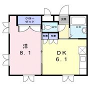 ツインパレスさくら台Southの間取り画像