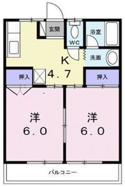 アネックスⅠの間取り画像