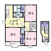 ブルースカイ国分の間取り画像