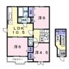 ブルースカイ国分の間取り画像