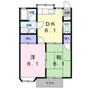 ひかりハイツの間取り画像