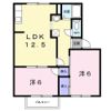 タウニイ梅原Ⅱの間取り画像