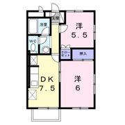 サンハイツAの間取り画像