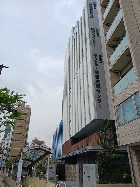 近くの中野東図書館まで455m（徒歩6分）